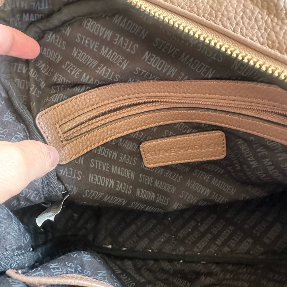 Steve Madden Tan Backpack - Picture 6 of 8